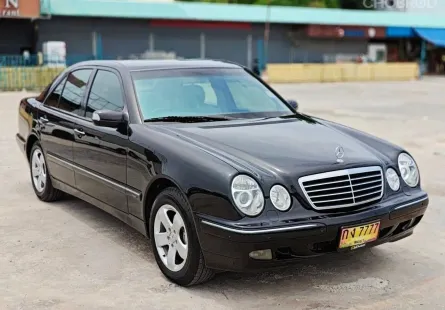 BENZ W210 E240 AVANTGARDE สุดหรู ราคาเบาๆ  Mercedes Benz E240 Avantgarde V6 2.4L ปี 2000