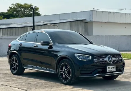 2021 Mercedes-Benz GLC-Class 2.0 GLC220d Coupe SUV ดาวน์ 0% รถบ้าน มือเดียว ไมล์น้อย 