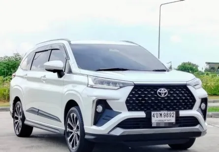 2022 Toyota Veloz 1.5 Wagon ออกรถง่าย รถบ้านมือเดียว ไมล์น้อย เจ้าของขายเอง 