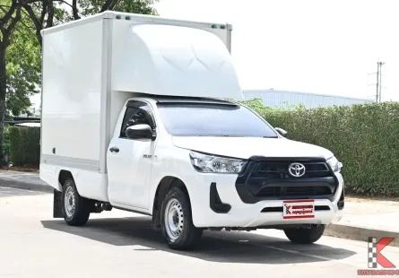 Toyota Hilux Revo 2.4 SINGLE Entry 2022 กระบะตู้ทึบความสูง 1.85 เมตร ใช้งานน้อย
