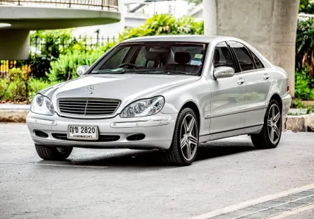 2001 Mercedes-Benz S-Class 2.8 S280 รถเก๋ง 4 ประตู 