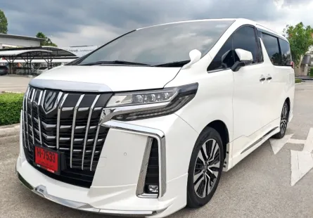 2021 Toyota ALPHARD 2.5 รถตู้/MPV รถสวย ไมล์แท้ เจ้าของขายเอง 