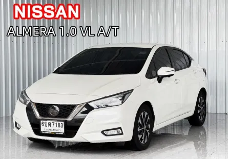  Nissan Almera 1.0 VL Turbo รถเก๋ง 4 ประตู ออกรถฟรีดาวน์