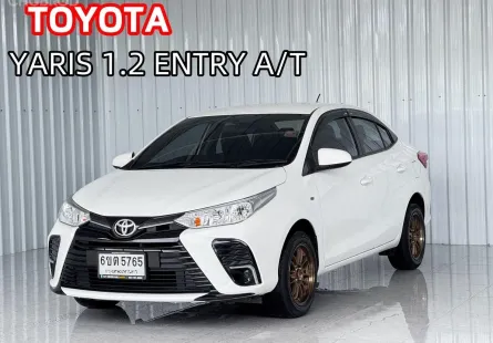 Toyota Yaris Ativ 1.2 Entry รถเก๋ง 4 ประตู ออกรถง่าย