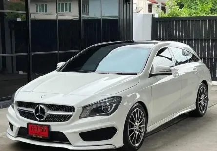 2016 Mercedes-Benz CLA-Class 2.0 CLA250 AMG Shooting Brake Wagon รถบ้านแท้ ไมล์น้อย มือเดียวป้ายแดง 