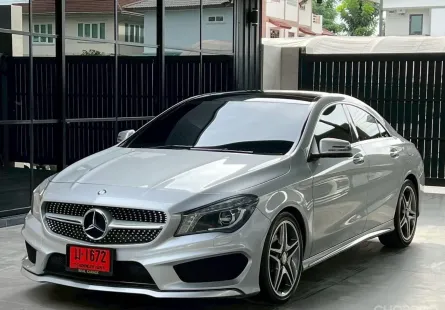 2017 Mercedes-Benz CLA-Class 2.0 CLA250 AMG รถเก๋ง 4 ประตู รถสวย ไมล์แท้ ประวัติศูนย์ 