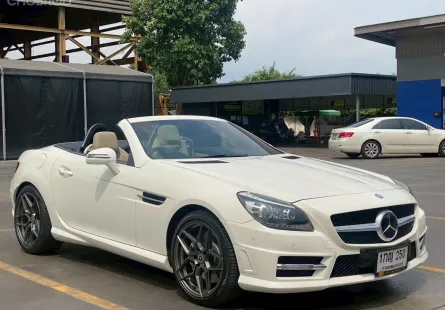 2012 Mercedes-Benz SLK-Class 2.0 SLK200 AMG รถเปิดประทุน รถบ้านแท้ ไมล์น้อย 