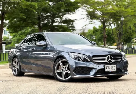 2016 Mercedes-Benz C-Class 2.1 Blue TEC HYBRID รถเก๋ง 4 ประตู ออกรถง่าย รถสวย ไมล์น้อย ประวัติศูนย์ 