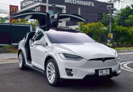 2021 Tesla Model X 0 LONG RANGE 4WD รถเก๋ง 2 ประตู ออกรถง่าย รถบ้านไมล์น้อย เจ้าของขายเอง 
