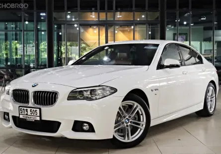 2016 BMW 5 Series 2.0 520d รถเก๋ง 4 ประตู รถสวย ไมล์น้อย มือเดียวป้ายแดง 