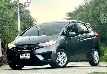 2015 Honda JAZZ 1.5 i-VTEC รถเก๋ง 5 ประตู ✨ รถมือเดียว 🛡️ ไม่มีชน ไม่เคยติดแก๊ส 🛠️ เช็คระยะศูนย์