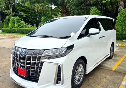 2022 Toyota ALPHARD SRC 2.5 HYBRID E-Four รถตู้/VAN 