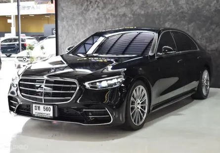2023 Mercedes-Benz S-Class 3.0 S580e รถเก๋ง 4 ประตู รถสภาพดี มีประกัน ไมล์แท้ มือเดียวป้ายแดง 
