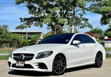 2022 Mercedes-Benz C-Class 2.0 C220d รถเก๋ง 4 ประตู ออกรถง่าย รถบ้าน ไมล์น้อย 