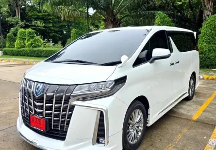 2022 Toyota ALPHARD 2.5 HYBRID SRC E-Four รถตู้/MPV รถสภาพดี มีประกัน ไมล์แท้ 