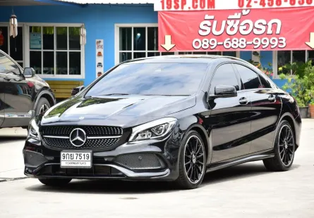 2018 Mercedes-Benz CLA-Class 2.0 CLA250 AMG Night Edition รถเก๋ง 4 ประตู 