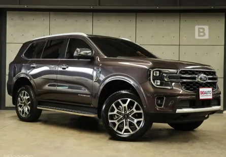 2023 Ford Everest 2.0 Titanium+ 4WD SUV AT ไมล์แท้ 5 หมื่น Warranty5 ปี 150,000KM B9402