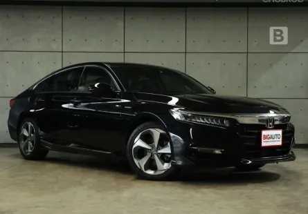 2020 Honda Accord 2.0 Hybrid TECH Sedan AT ไมล์แท้ 7 หมื่น Gen10 พร้อมสี Crystal Black Pearl B5609