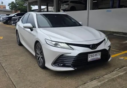 2022 Toyota CAMRY 2.5 Premium การันตรีไมล์แท้ รถออกป้ายแดง  เจ้าของมือเดียว 0929397444