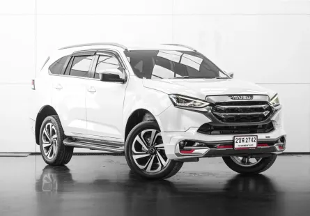 ขาย MU-X มือสอง 2021 Isuzu MU-X 1.9 Ultimate 2WD SUV ฟรีดาวน์ ฟรีส่งรถ การันตีรถสวย100%