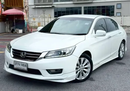 2014 Honda ACCORD 2.0 รถเก๋ง 4 ประตู รถบ้านมือเดียว ไมล์น้อย 