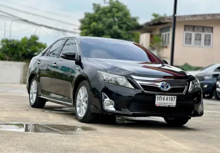 2012 Toyota CAMRY 2.5 Hybrid รถเก๋ง 4 ประตู ดาวน์ 0%