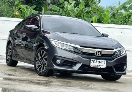 2018 Honda CIVIC 1.8 EL i-VTEC รถเก๋ง 4 ประตู ดาวน์ 0%