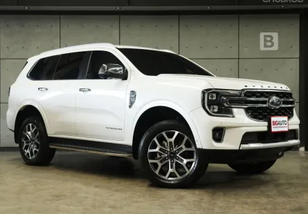 2023 Ford Everest 2.0 Titanium+ 4WD SUV AT ไมล์แท้ Warranty5 ปี 150,000KM พร้อมภายในสี Praline B6407