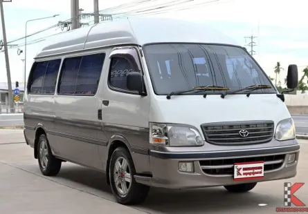 Toyota Hiace 3.0 Commuter 2004 เจ้าของเดิมดูแลดี หลังคาวีไอพี ล้อแม็ก ป้ายฟ้าแท้