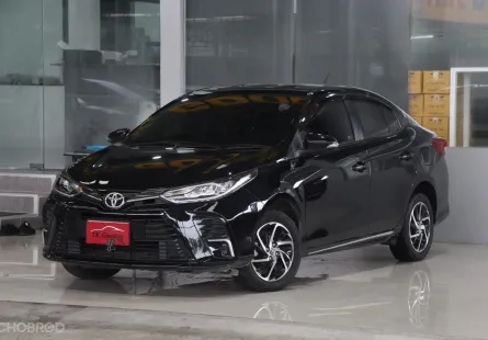 Toyota Yaris Ativ 1.2 Sport ปี 2022 รถบ้านมือเดียว ใช้น้อยไมล์แท้เข้าศูนย์ตลอด สวยเดิมทั้งคัน ออกรถ0