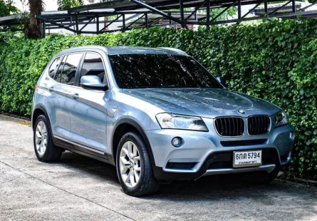 2012 BMW X3 2.0 xDrive20d SUV ออกรถง่าย รถสวย ไมล์แท้  