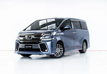 3A866 TOYOTA VELLFIRE 2.5 ZG EDITION AT 2016 