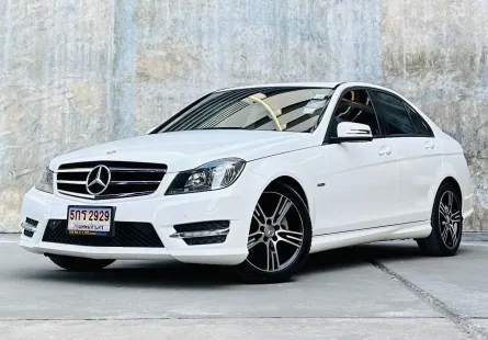 2013 Mercedes-Benz C-Class 1.8 C200 รถเก๋ง 4 ประตู ออกรถง่าย รถสวย ไมล์แท้ 