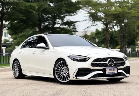 2023 Mercedes-Benz C-Class 2.0 C220d AMG  รถเก๋ง 4 ประตู รถสภาพดี มีประกัน  ไมล์น้อย 
