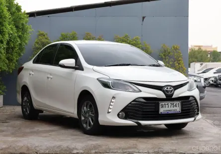 2019 Toyota VIOS 1.5 Mid ฟรีดาวน์ ออกรถ0บาท การันตรีไมล์แท้ ไม่มีอุบัติเหตุชนหนัก โทร0929397444