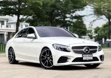 2019 Mercedes-Benz C-Class 2.0 C220d รถเก๋ง 4 ประตู เจ้าของขายเอง รถบ้านมือเดียว ไมล์แท้ 