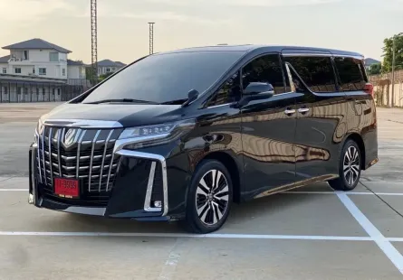 2023 Toyota ALPHARD 2.5 รถตู้/MPV รถสภาพดี มีประกัน ไมล์แท้ มือเดียวป้ายแดง 