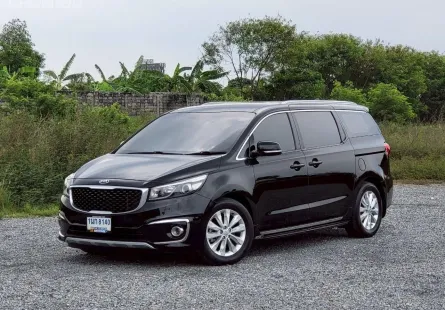 KIA GRAND CARNIVAL CRDi (EX) ปี 2017 รถครอบครัวสุดหรู 11 ที่นั่ง ดูแลถึง เซอร์วิสศูนย์ทุกระยะ