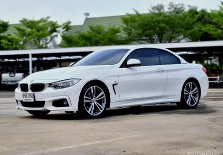 2016 BMW 4 Series  420i convertible m sport รถเปิดประทุน รถบ้านมือเดียว