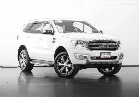 2018 Ford Everest 2.2 Titanium+ SUV ฟรีดาวน์ ฟรีส่งรถ การันตีรถสวย100%