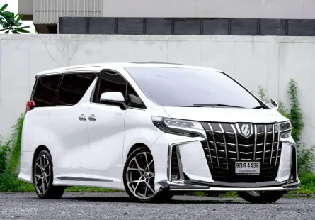 2020 Toyota ALPHARD 2.5 รถตู้/MPV ไมล์น้อย มือเดียว ป้ายแดง 