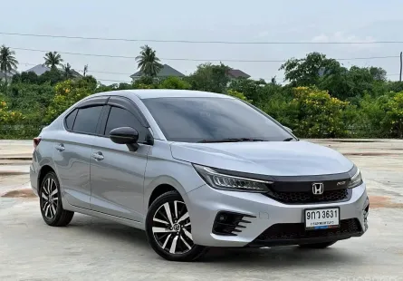 2020 Honda CITY 1.0 RS รถเก๋ง 4 ประตู ออกรถง่าย รถบ้านมือเดียว ไมล์แท้ 