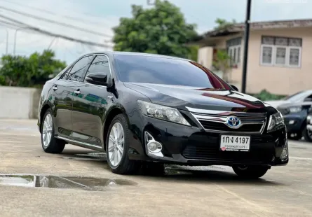2012 Toyota CAMRY 2.5 Hybrid รถเก๋ง 4 ประตู รถบ้านแท้