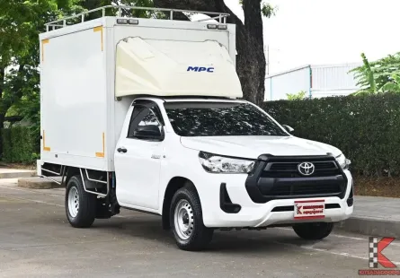 Toyota Revo 2.4 SINGLE Entry 2021 กระบะตู้เปียกเหมาะส่งน้ำแข็ง หรือของสดได้ ความสูง 1.60 เมตร
