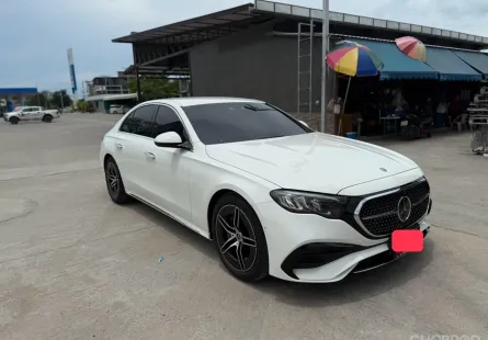 2024 Mercedes-Benz E-Class 2.0 E220d รถเก๋ง 4 ประตู รถบ้านมือเดียว ไมล์น้อย 