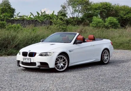 BMW M3 Convertible (E93) 4.0i (V8) DCT 7AT ปี 2008 ทำครบ ทำถึง จัดเต็ม M3 แท้ทั้งระบบ Rare item สุดๆ