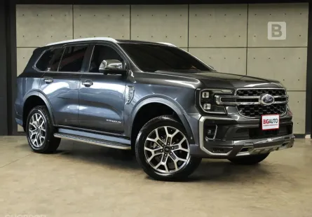 2023 Ford Everest 2.0 Titanium+ 4WD SUV AT ไมล์แท้ Warranty5 ปี 150,000KM B7868