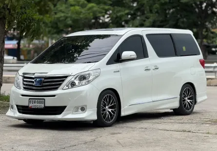 2013 Toyota ALPHARD 2.4 HYBRID รถตู้/MPV 