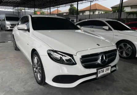 2018 Mercedes-Benz E-Class 2.0 E350e รถเก๋ง 4 ประตู รถสวย
