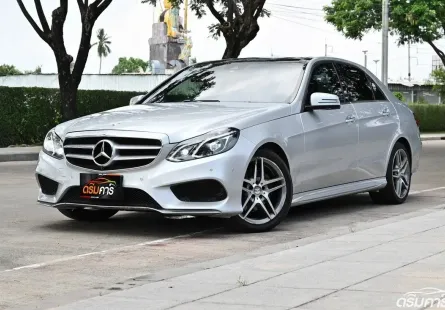 Benz E300 2.1 W212 AMG Dynamic Blue TEC HYBRID 2016 ตัวไมเนอร์เชนจ์ไฟหน้าFaceliftชุดแต่งศูนย์รอบคัน
